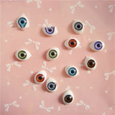 Boat-shaped Resin Eyeballs Toy Dolls DIY Accessories